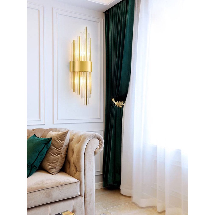 CT130A060 SOTMIA โคมไฟติดผนัง โคมไฟคริสตัล แต่งห้อง แต่งบ้าน เพื่อความสวยงาม เสริมฮวงจุ้ย เสริมดวง ให้กับห้อง