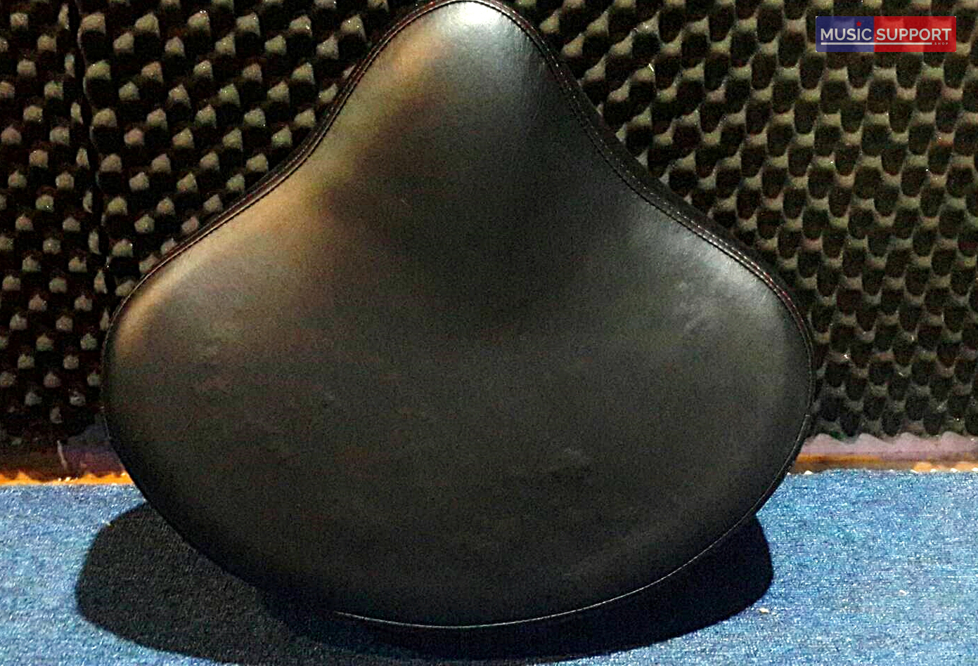 เก้าอี้กลองชุดเบาะอานม้าสีดำ รุ่น DG-T500