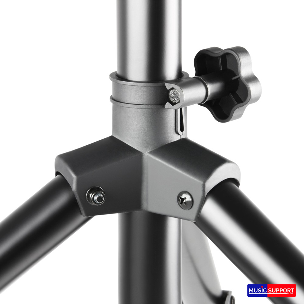 Adam Hall Stands SPS 023SET2 Set of 2 Speaker Stands with Bag and Standard Speaker Cables