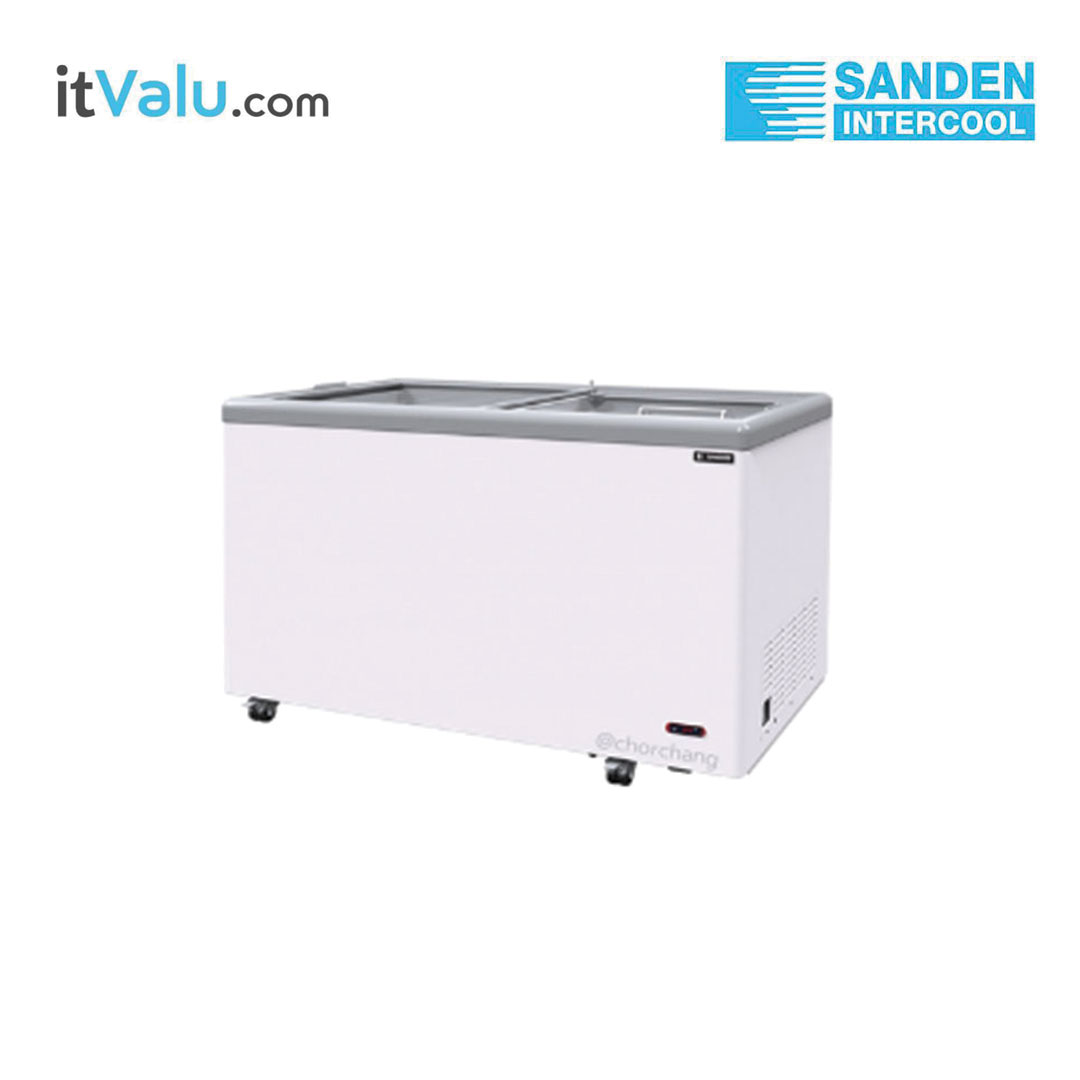 ตู้แช่แข็ง SANDEN ฝากระจกเรียบ รุ่น SNG-0605 ความจุ 600 ลิตร (21.2 คิว) กว้าง 166.5 ซม. ลึก 69.4 ซม. สูง 85 ซม. รับประกันความเย็น 1 ปี รับประกันคอมเพรสเซอร์ 5 ปี