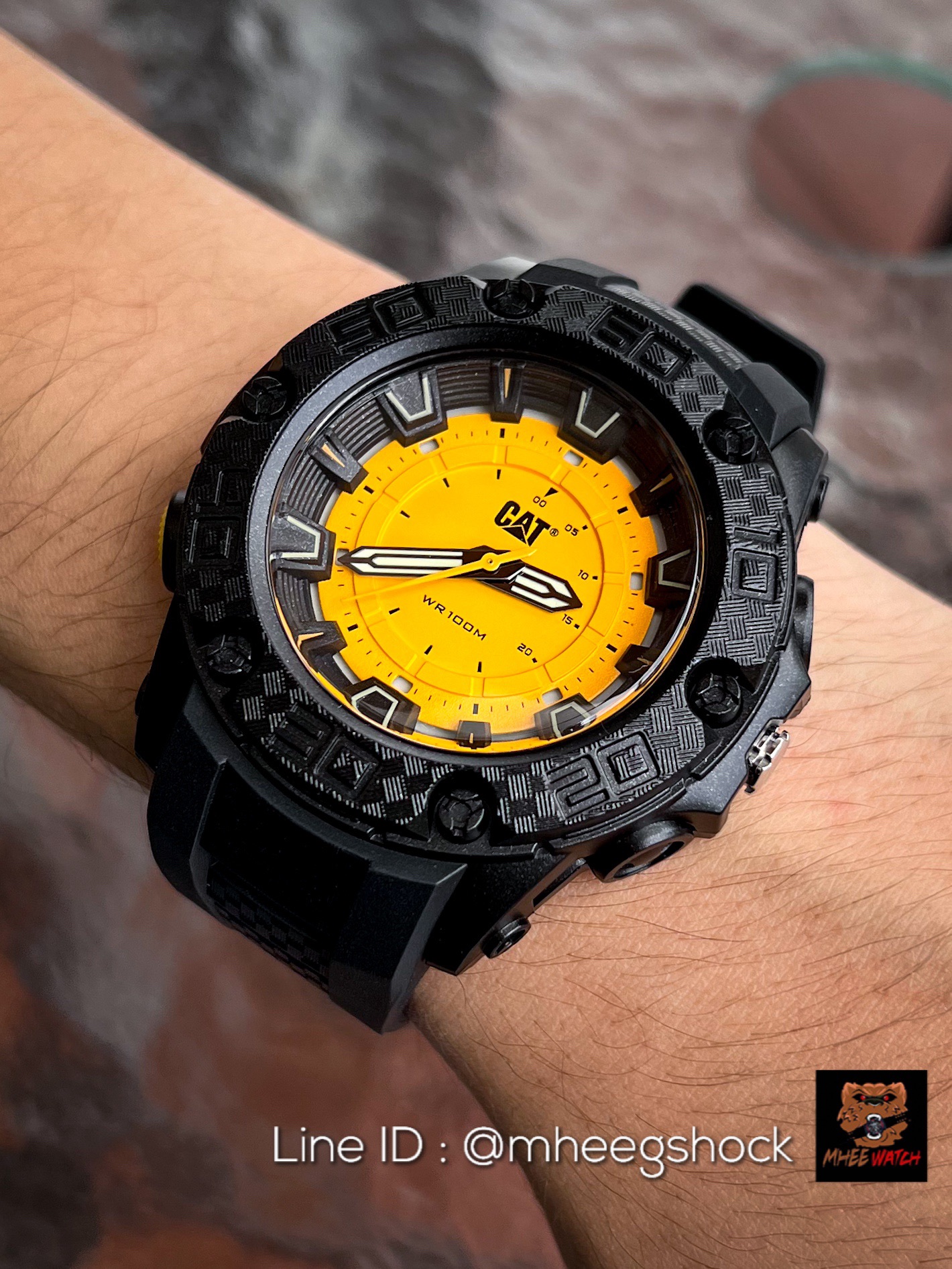 CAT Watch Yellow Titan Edition