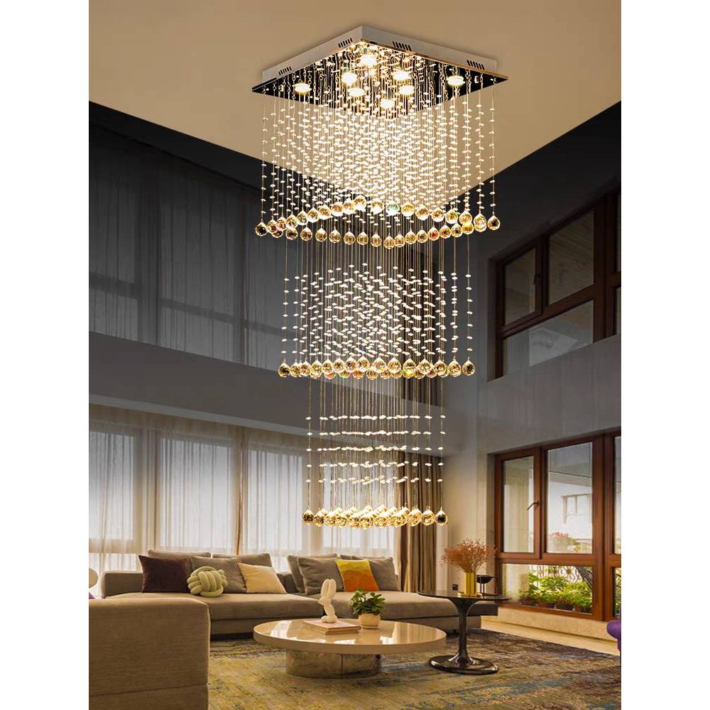 CT195A167 SOTMIA โคมระย้า โคมไฟระย้าโถงบรรได Chandelier แชนเดอเรียยาว