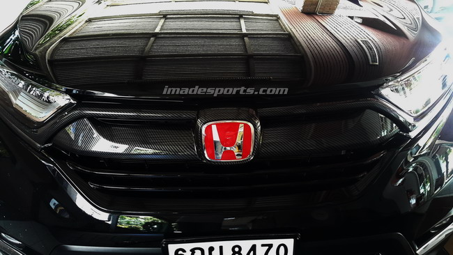 ชุดตกแต่งกระจัง CRV G5 Black Kevlar