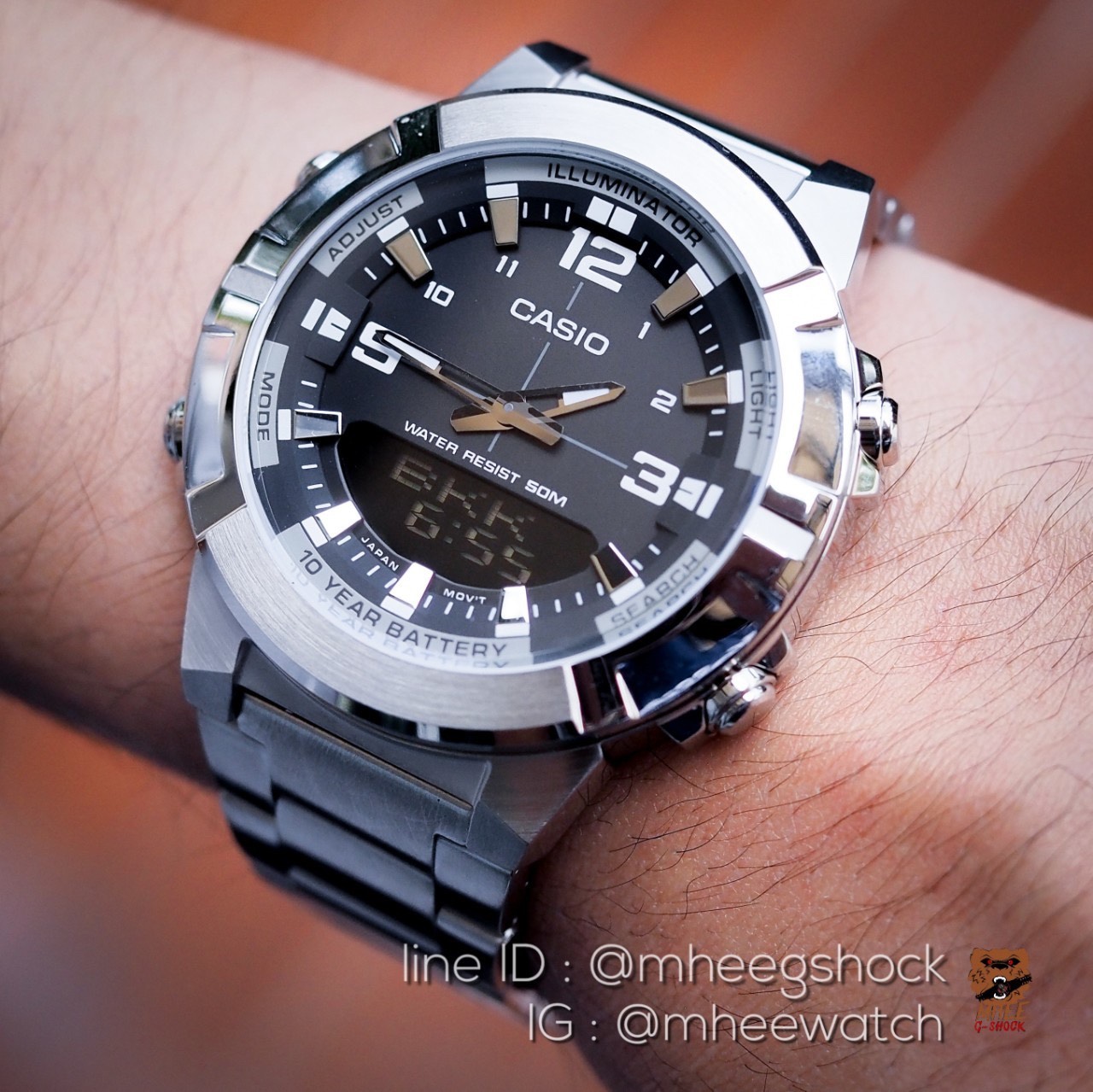 Casio G-Steel รุ่นใหม่ล่าสุด วัสดุเทพมาก แบต10ปี