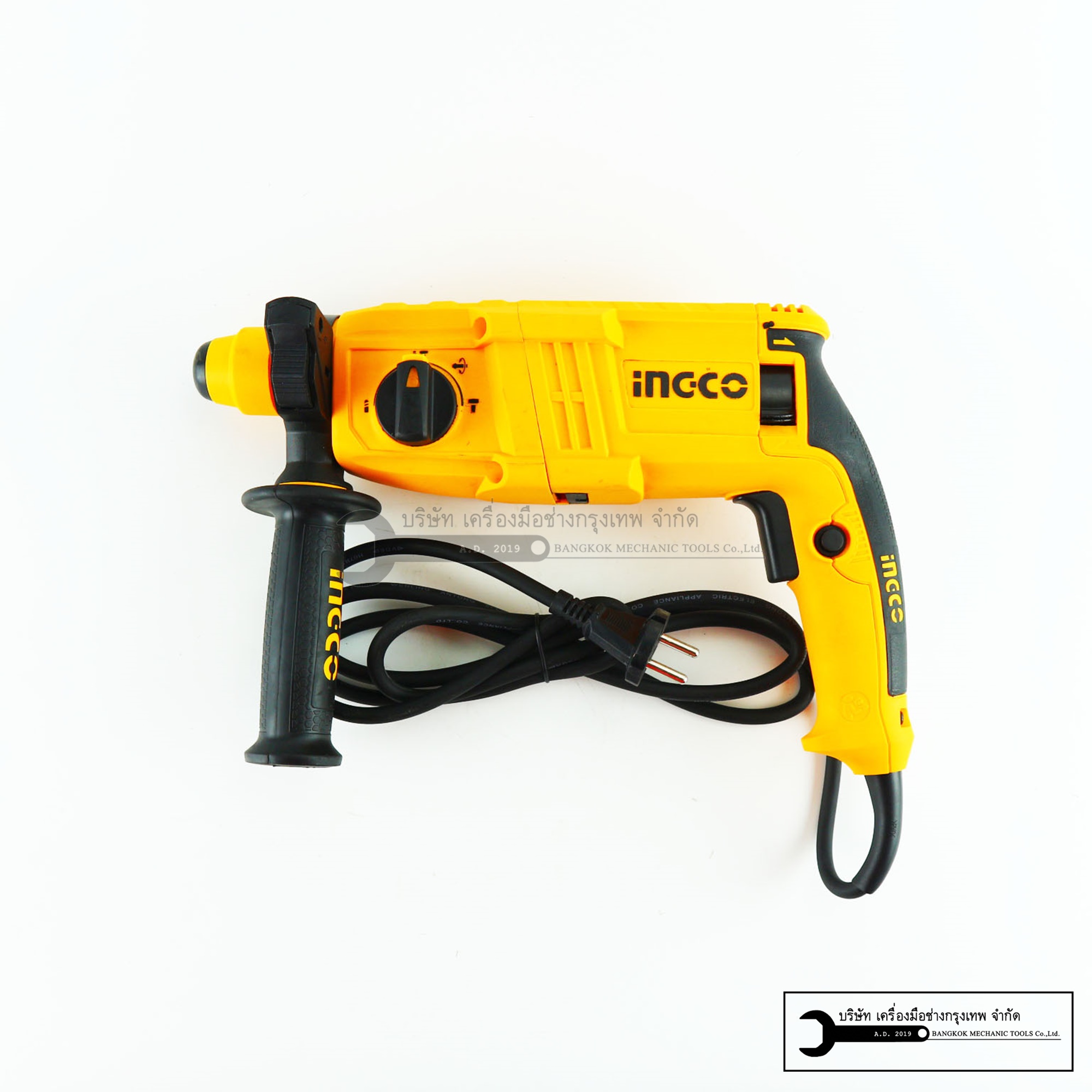 INGCO สว่านโรตารี่ 26mm สว่านเจาะกระแทก3ระบบ สกัดปูน รุ่นงานหนัก รุ่น RGH6508