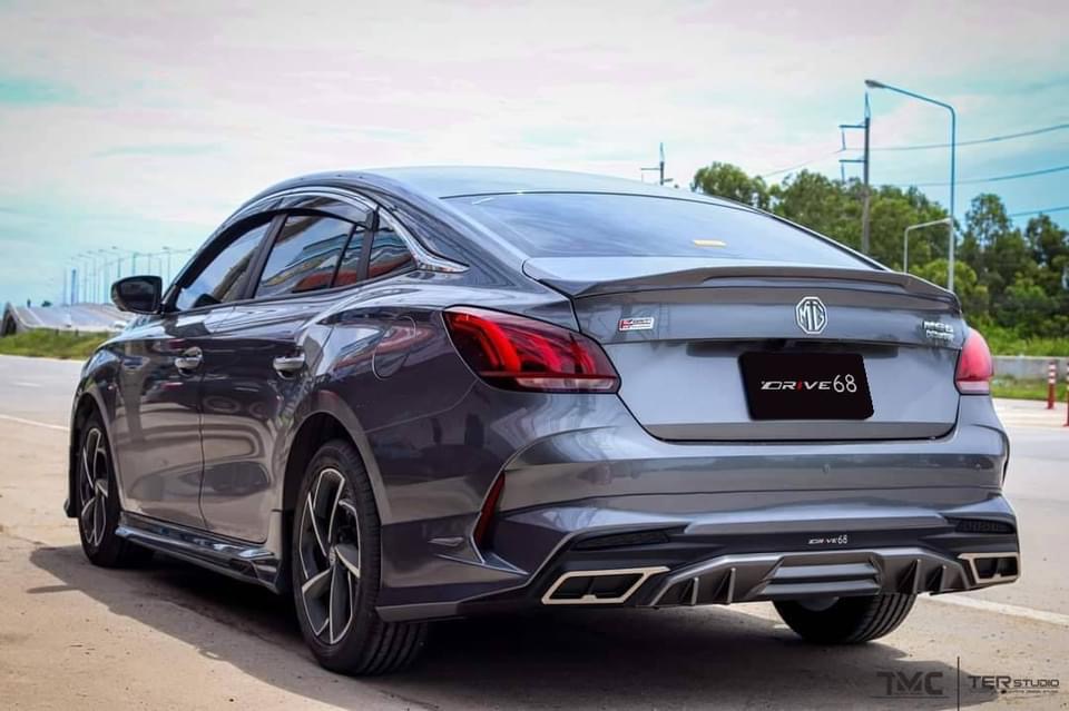 ชุดแต่ง MG5 2022 2021 Drive68 แต่งสวย , mg5 แต่งสวย, สเกิร์ตรอบคัน MG5, ของแต่ง MG5 2021