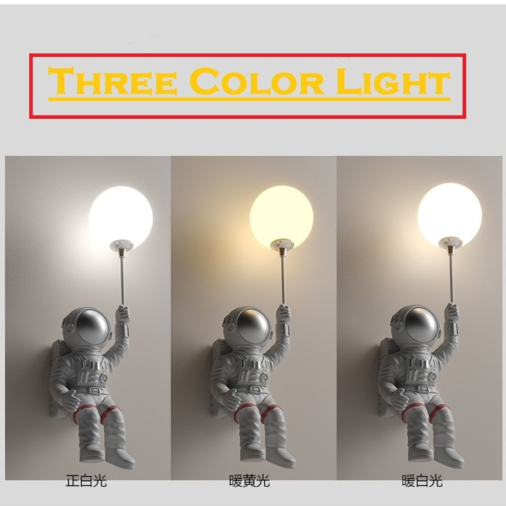 CT169A115 SOTMIA โคมไฟติดผนัง ไฟอวกาศ ไฟมนุษย์อวกาศ โคมไฟติดหัวนอน โคมไฟแต่งห้องเด็ก โคมไฟ