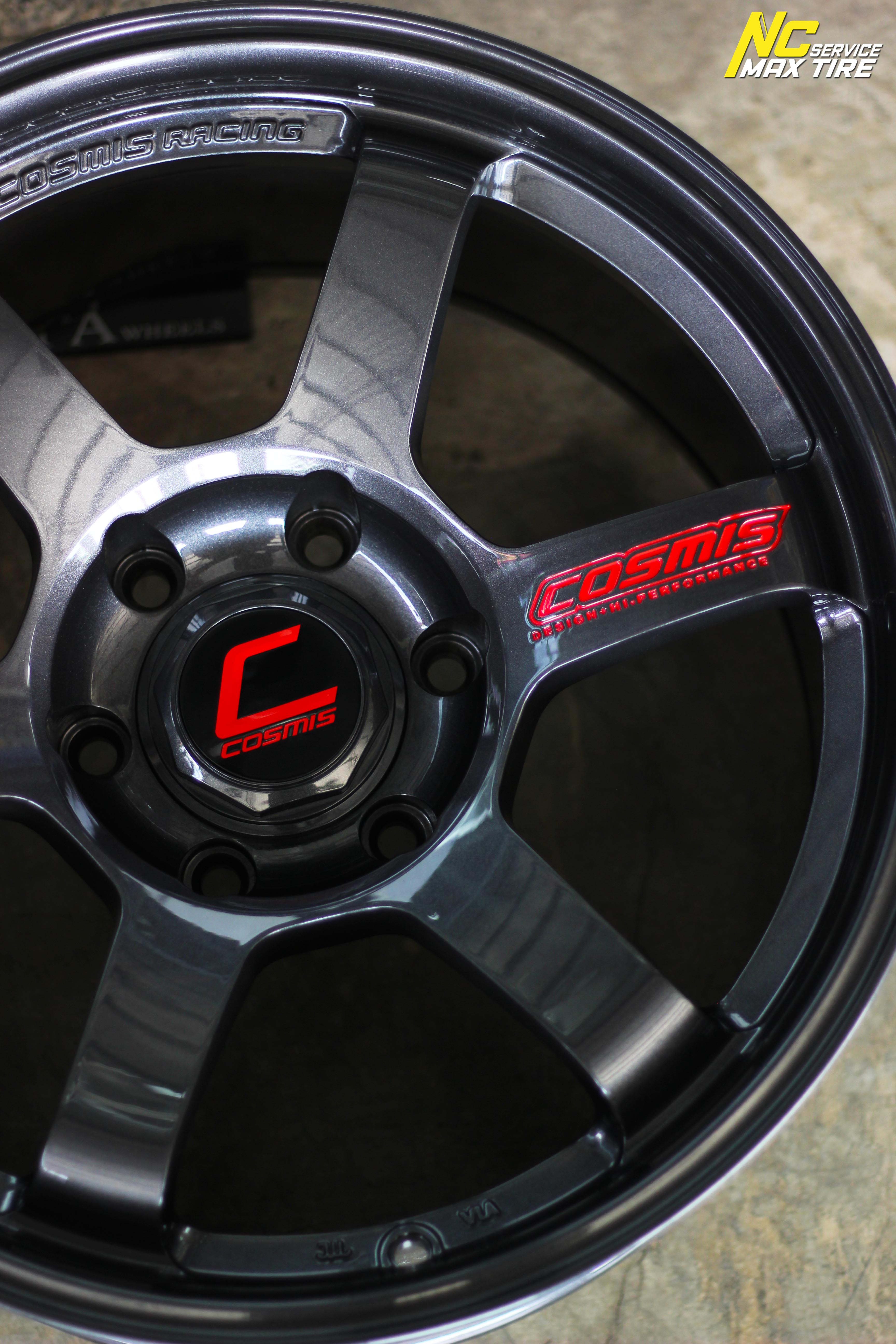 ล้อแม็กขอบ18 / Cosmis / RG-06SR / เทากันเงา / สำหรับรถกระบะ / 18×9.0 6H139.7 ET0 / SUV PPV / NC