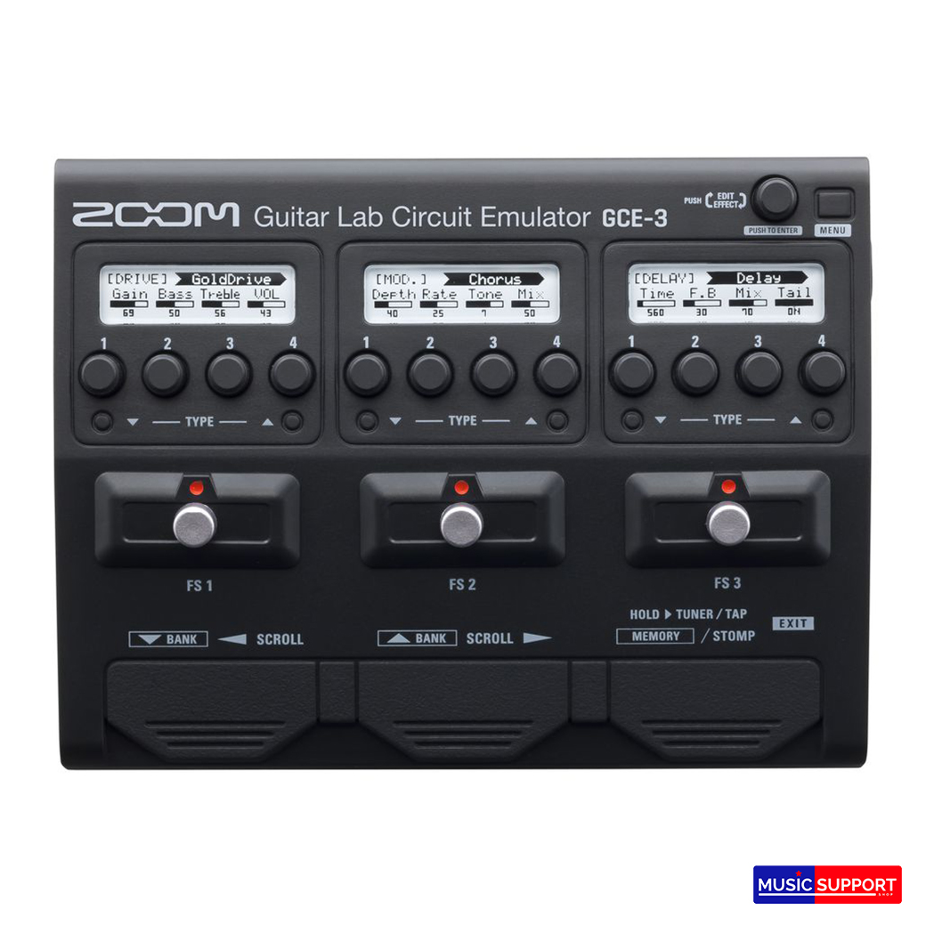 Zoom GCE-3 Guitar Lab Circuit Emulator USB Audio Interface