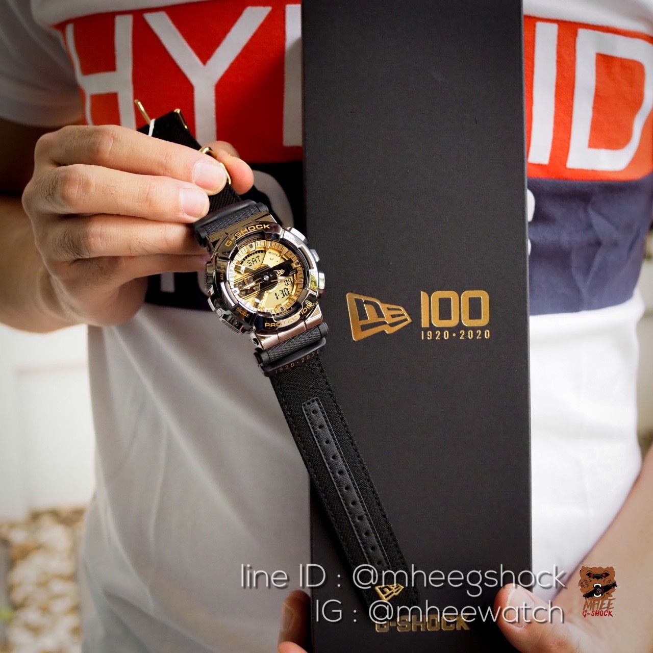 G-Shock Limited GM-110NE New Era Metal Face