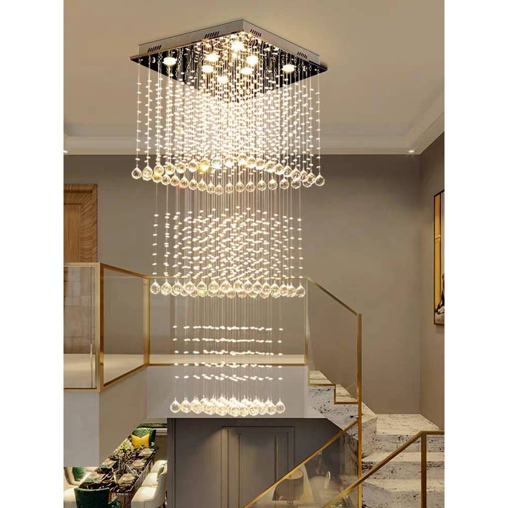 CT195A167 SOTMIA โคมระย้า โคมไฟระย้าโถงบรรได Chandelier แชนเดอเรียยาว