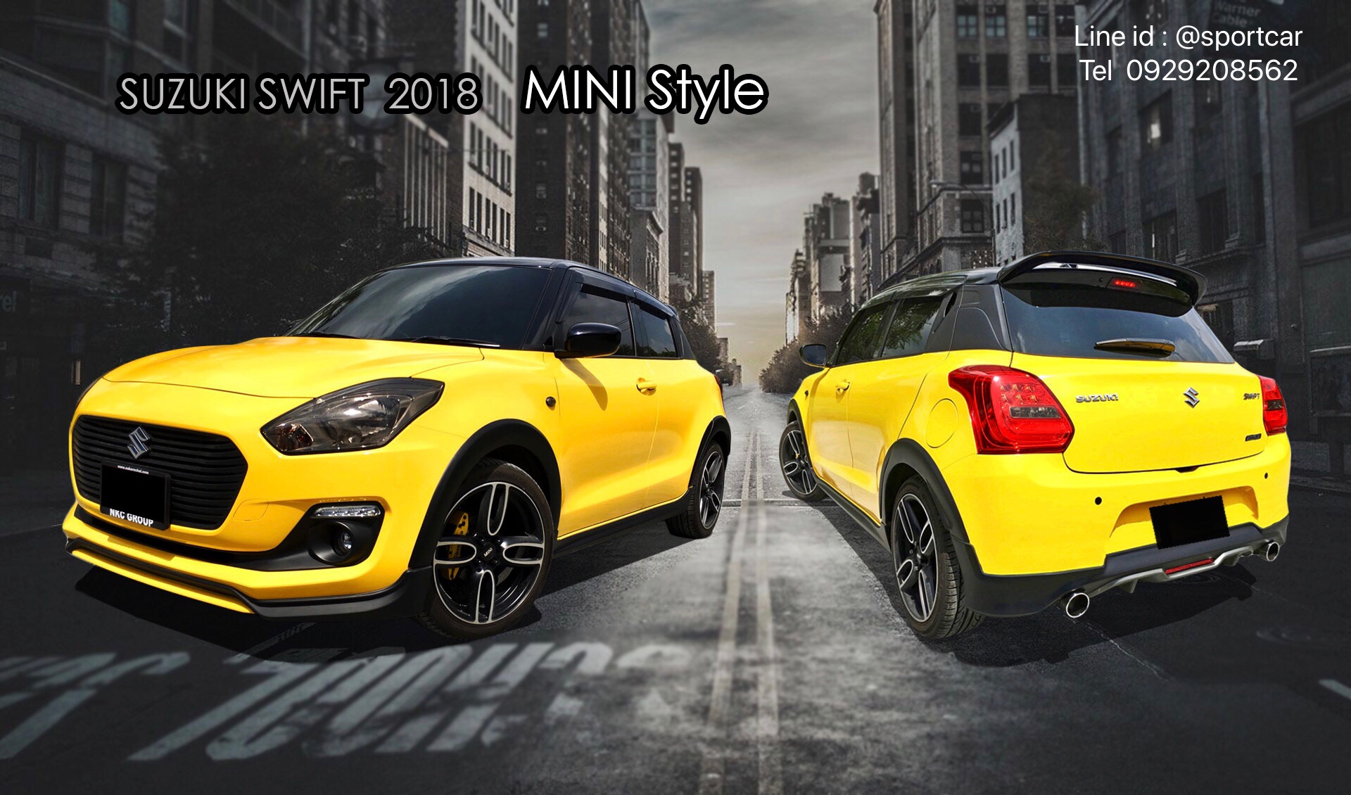 ชุดแต่ง Suzuki Swift Mini style มีคิ้วล้อ 2018 2019 2020 2021 สเกิร์ต swift ชุดแต่ง ซูซูกิ สวิฟ แต่งสวย ของแต่งswift ราคาไม่แรง!!