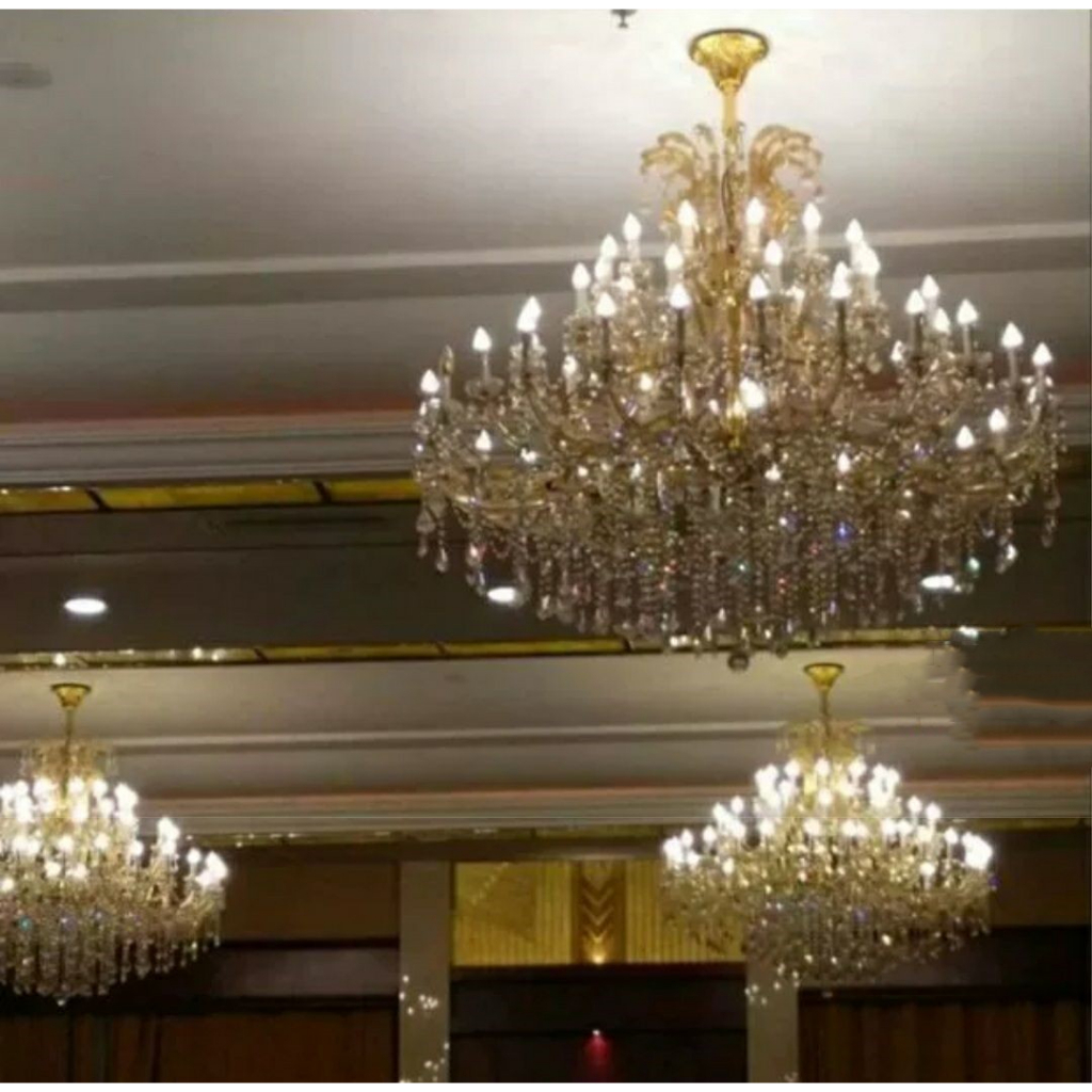 CT161A089 SOTMIA โคมไฟระย้า โคมไฟสไตล์ยุโรป โคมไฟคริสตัล โคมไฟเพดาน Luxury light Chandelier โคมไฟโถงบรรได