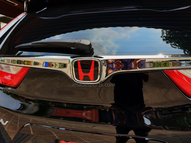 Logo H Type R สปอร์ตหน้า หลัง และพวงมาลัย (ดำ/แดง/ดำ-แดง)