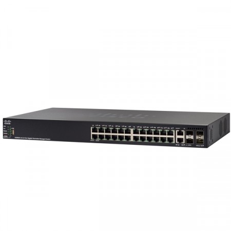 Cisco SG550X-24MP 24-port Gigabit PoE Stackable Switch