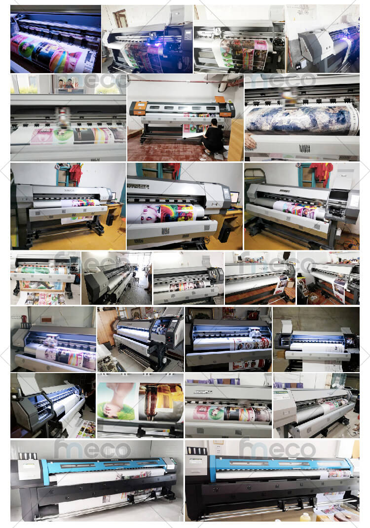 ขายส่ง หมึกพิมพ์อิงค์เจ็ท ไร้กลิ่น Eco Solvent 6 สี ขนาด 1 ลิตร สำหรับหัวพิมพ์ Epson (CMYKLcLm) ทนแดดได้ยาวนาน