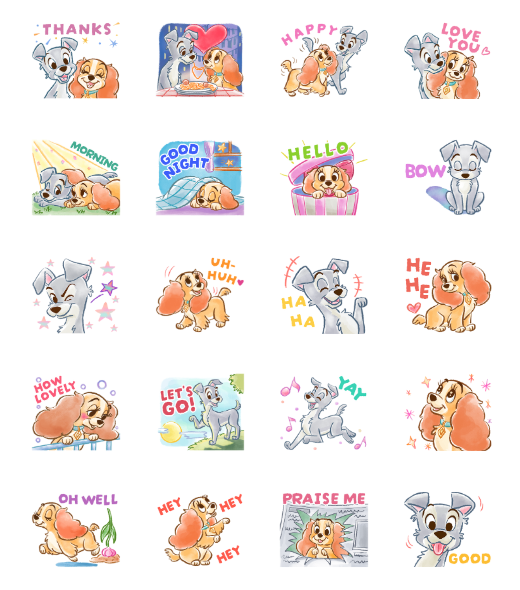 ขายสติกเกอร์ไลน์ ทรามวัยกับไอ้ตูบ