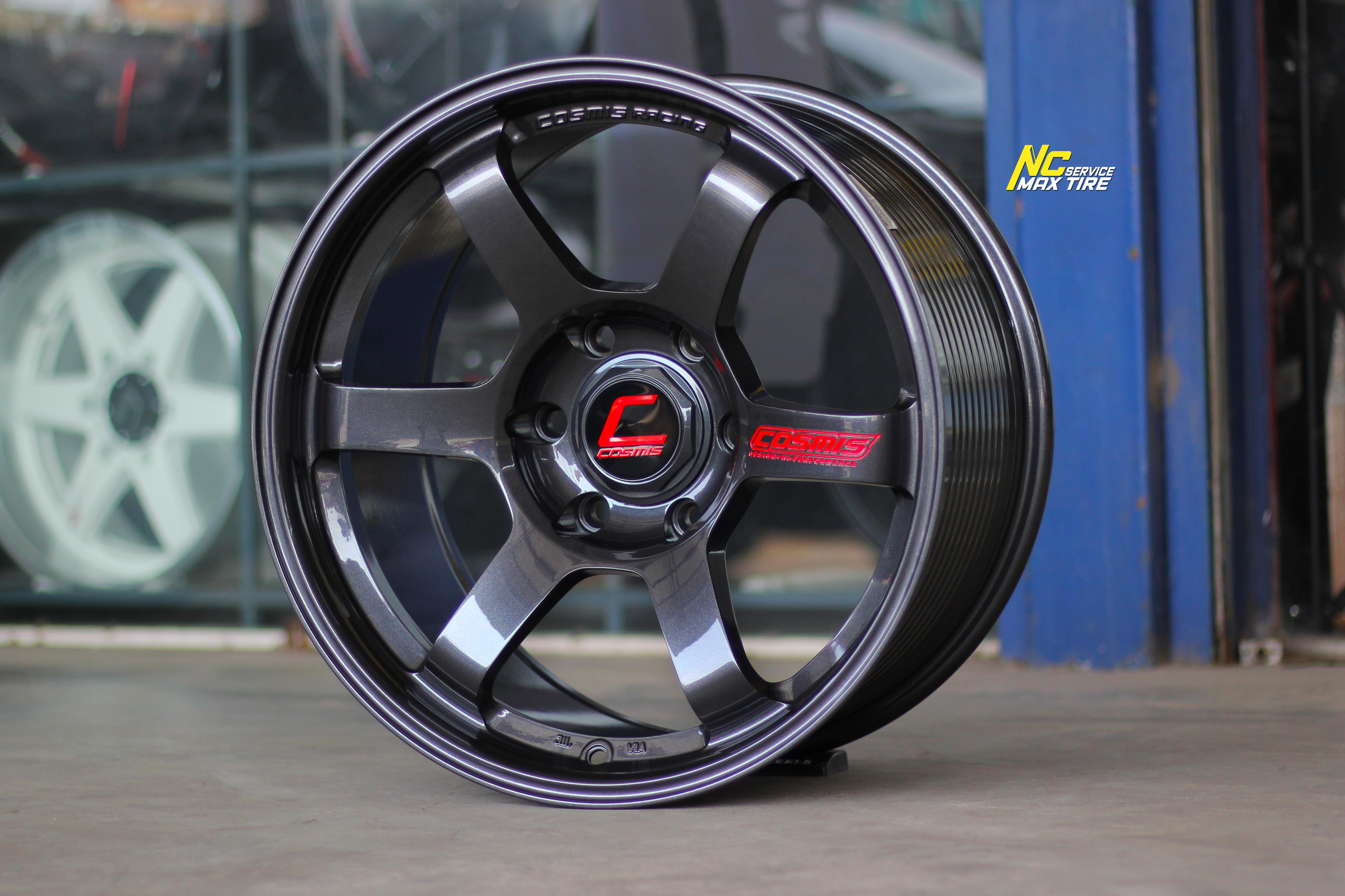 ล้อแม็กขอบ18 / Cosmis / RG-06SR / เทากันเงา / สำหรับรถกระบะ / 18×9.0 6H139.7 ET0 / SUV PPV / NC