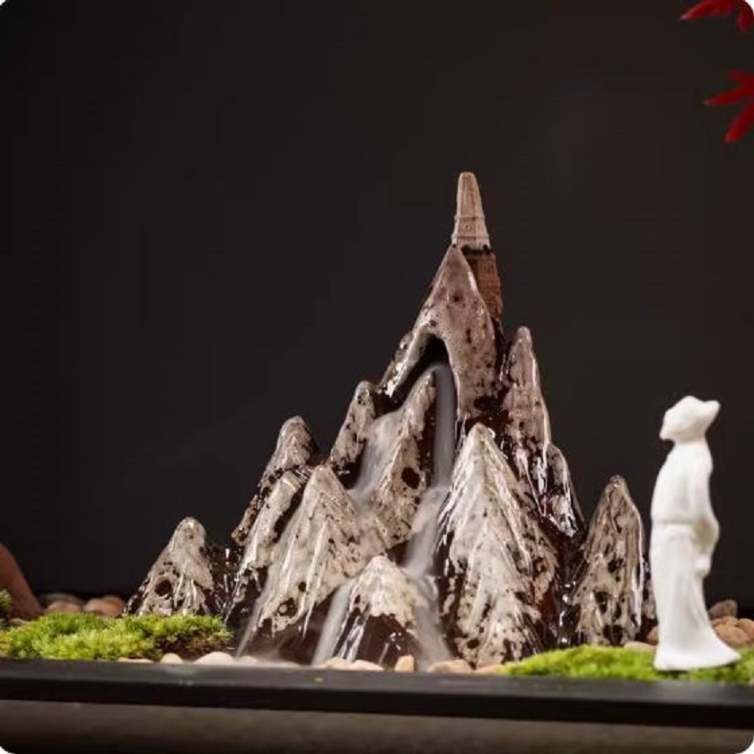 CT198D107 HOMMY ของตั้งโชว์ ของตั้งโต๊ะ ต้นไทร Boss leader office desktop ornaments