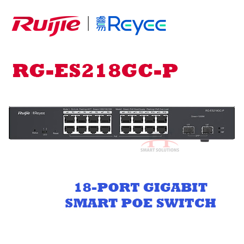 18-Port Gigabit Smart POE Switch