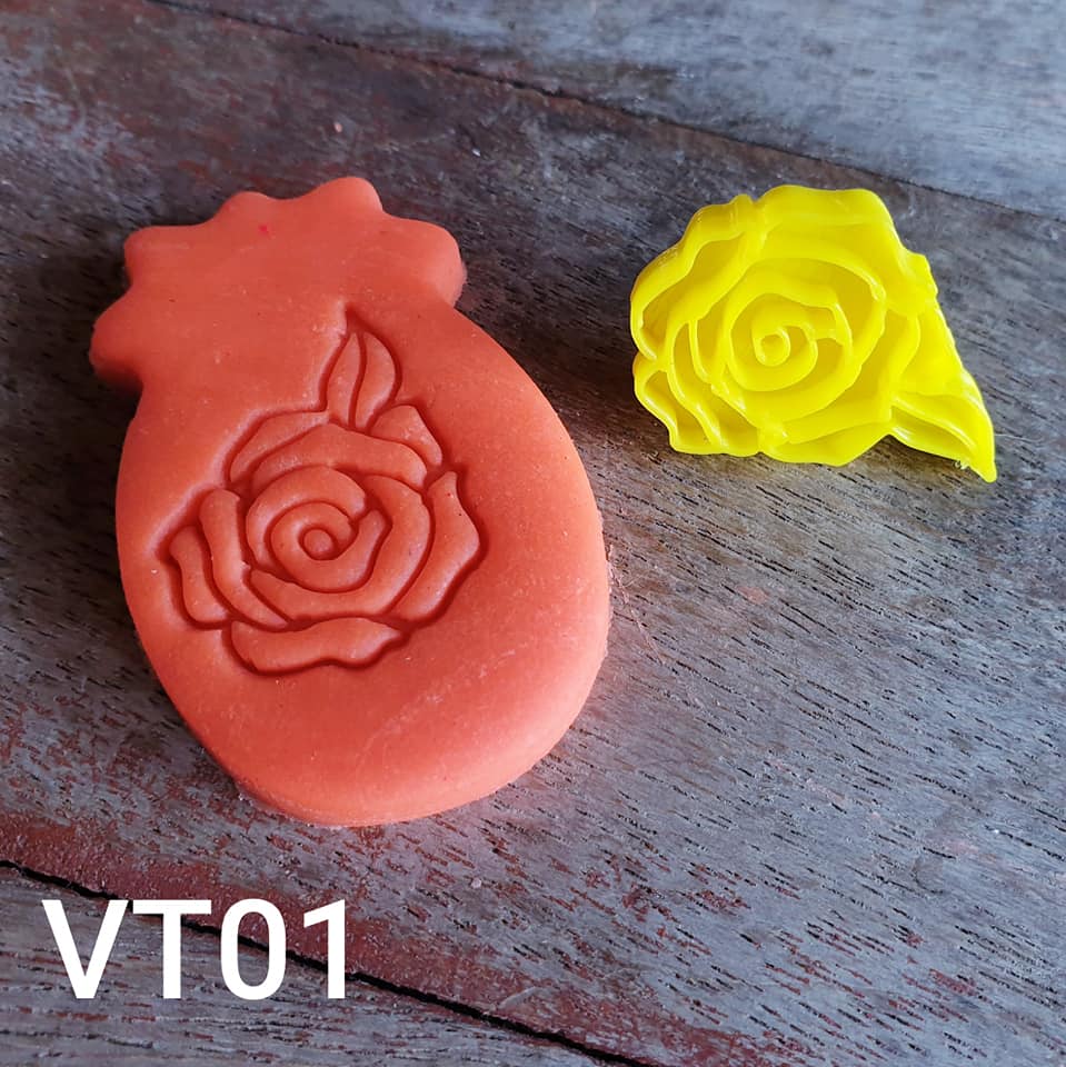 ที่กดลายดอกกุหลาย VT01