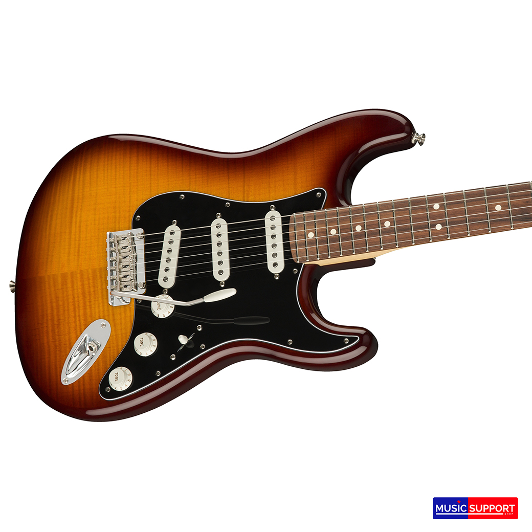 กีตาร์ไฟฟ้า Fender Player Stratocaster® Plus Top - PF - Tobacco Sunburst