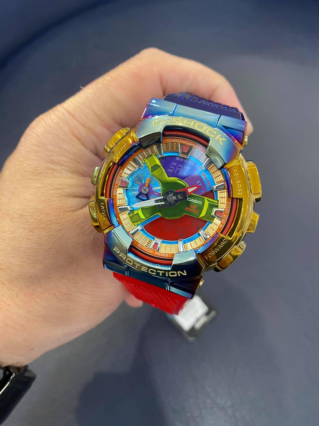 Metal Face Rainbow GM-110RB