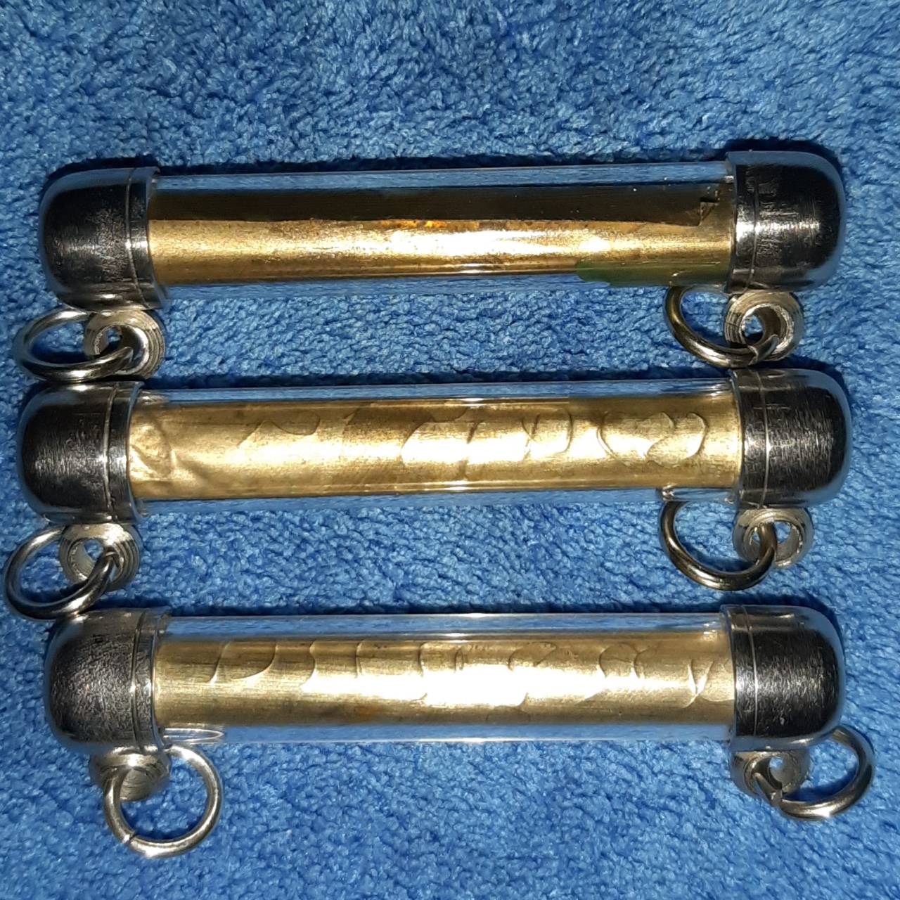 ตะกรุด รกแมว หลวงปู่คำบุ คุตฺตจิตฺโต วัดกุดชมภู จ.อุบลราชธานี ผสมขึ้ผึ้งผสมรกแมว เมตตามหานิยม ค้าขาย