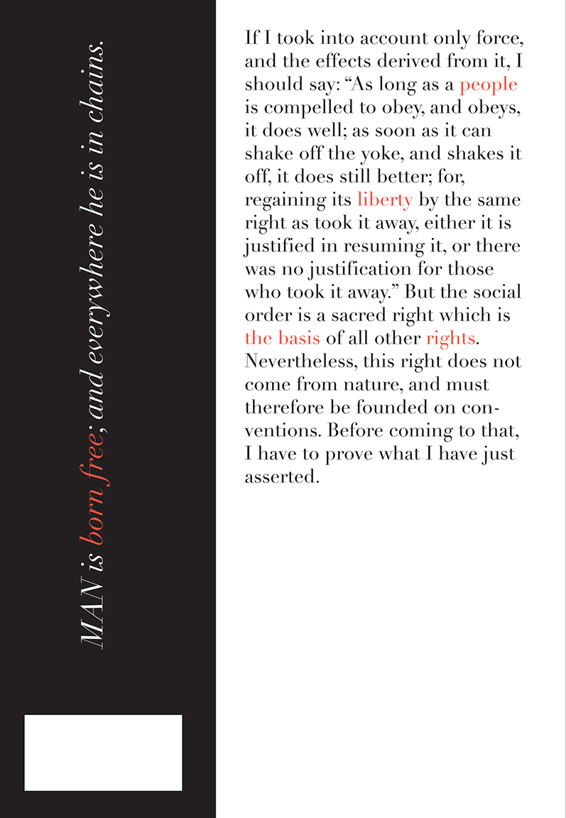 สัญญาประชาคม / THE SOCIAL CONTRACT