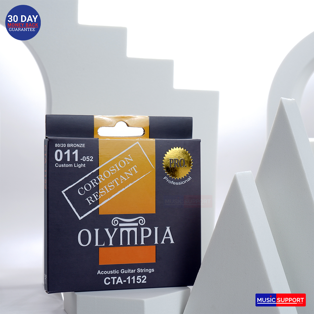 สายกีต้าร์โปร่ง เคลือบกันสนิม OLYMPIA CTA-1152
