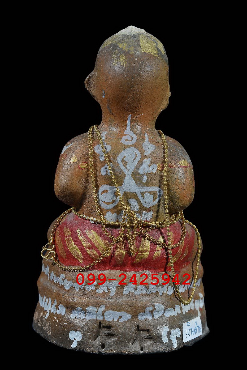 กุมารทองหลวงปู่แย้ม วัดสามง่าม นครปฐม รุ่นพัดยศ หัวโล้น ปี52