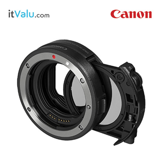 อุปกรณ์เสริม cannon Mount Adapter Drop-in Filter Mount Adapter EF-EOS R (พร้อมฟิลเตอร์โพลาไรซ์แบบกลม) สร้างเอฟเฟกต์แสงโพลาไรซ์ได้ทันใจ
