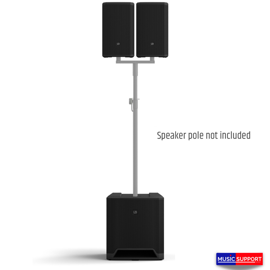 LD Systems Dave 18 G4X Compact 2.1 powered PA system