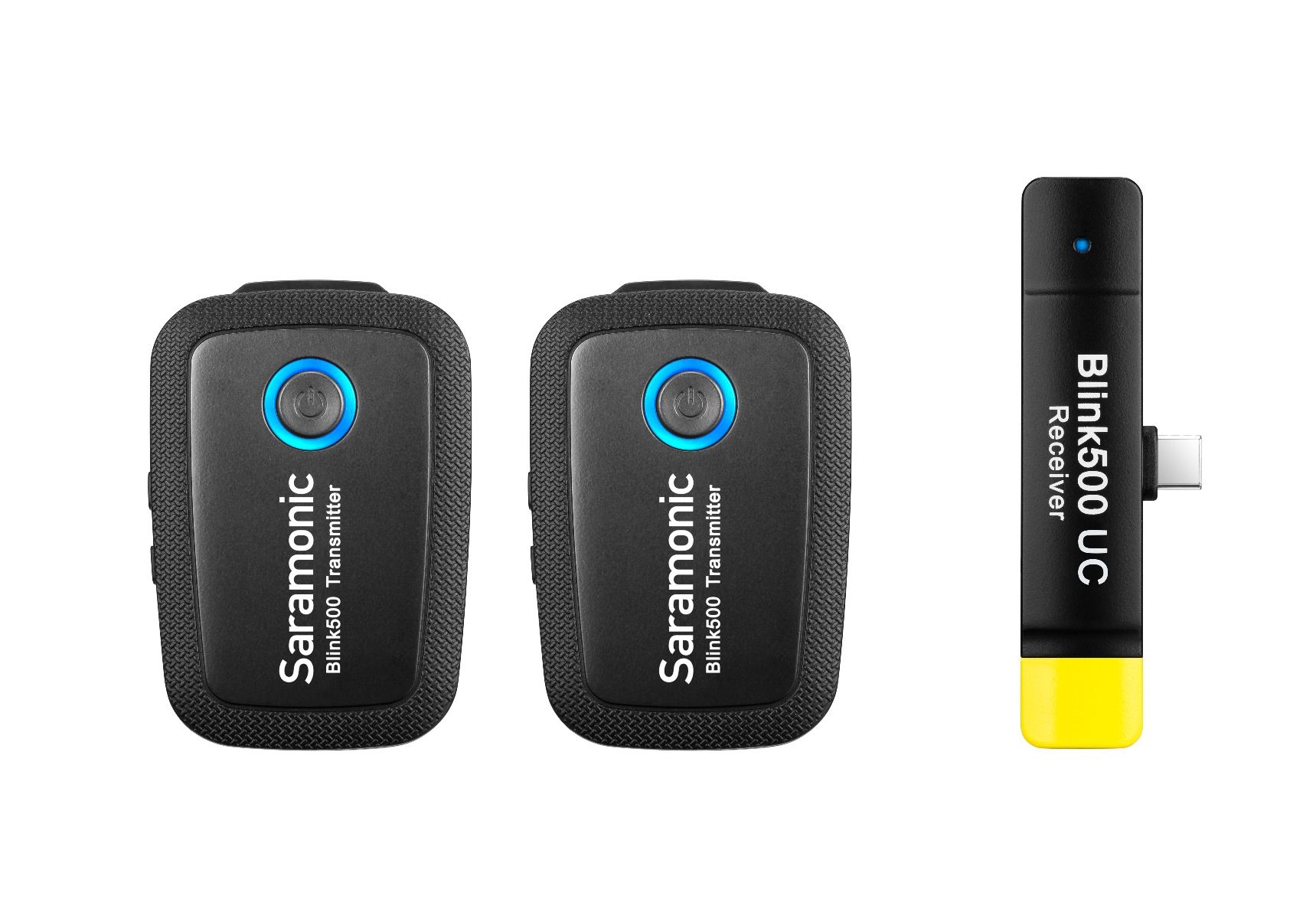 Saramonic Blink500 B6 ไมโครโฟนไร้สาย คลื่น2.4GHz สำหรับอุปกรณ์ที่รองรับType-C (1 ตัวรับ 2 ตัวส่ง)