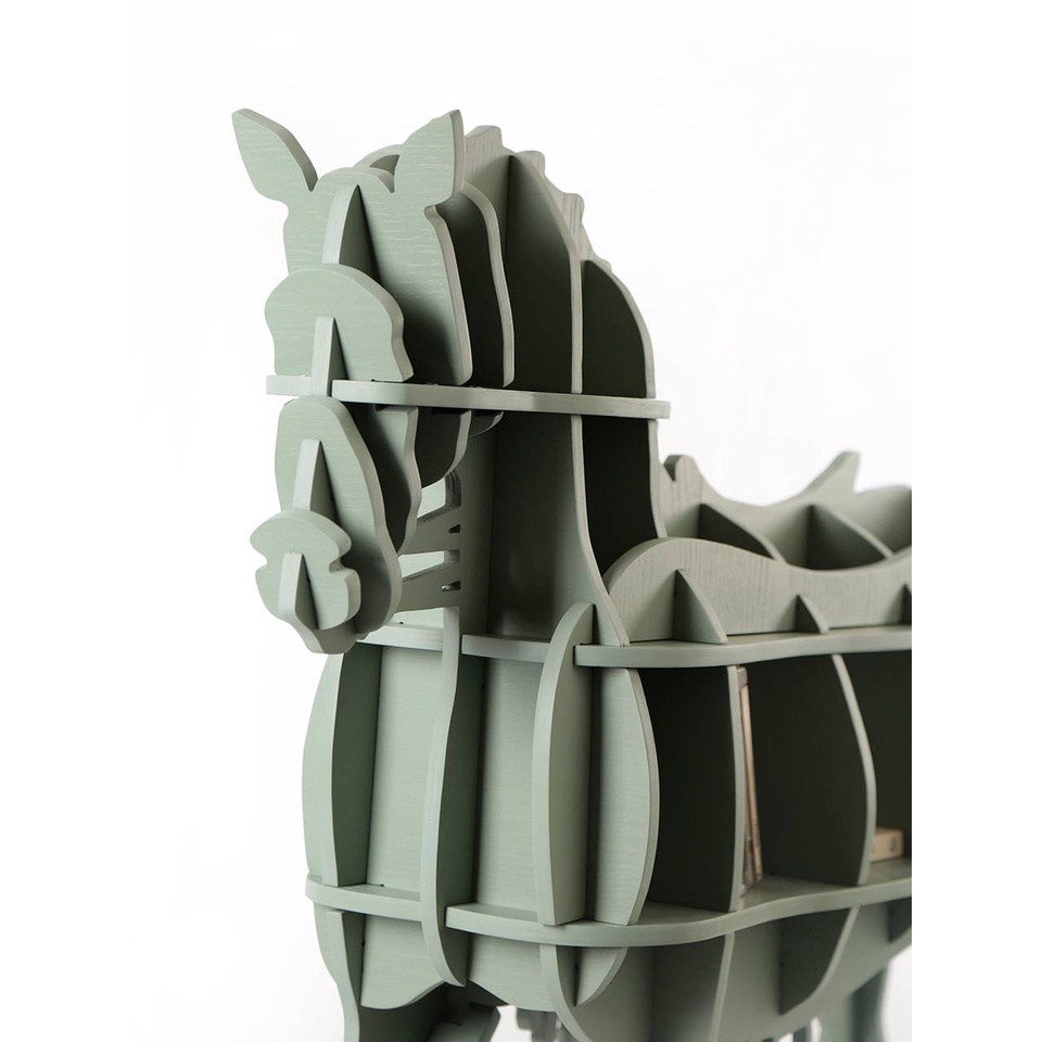 CT139D059 ZEITAKU ชั้นวางหนังสิอ ชั้นวางหนังสือม้า ชั้นวางหนังสือไม้ ของตกแต่งบ้าน