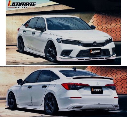 ชุดแต่งรอบคัน Civic FE Ultimate Standard LIP-X2 พร้อมท่อใบไม้คู่