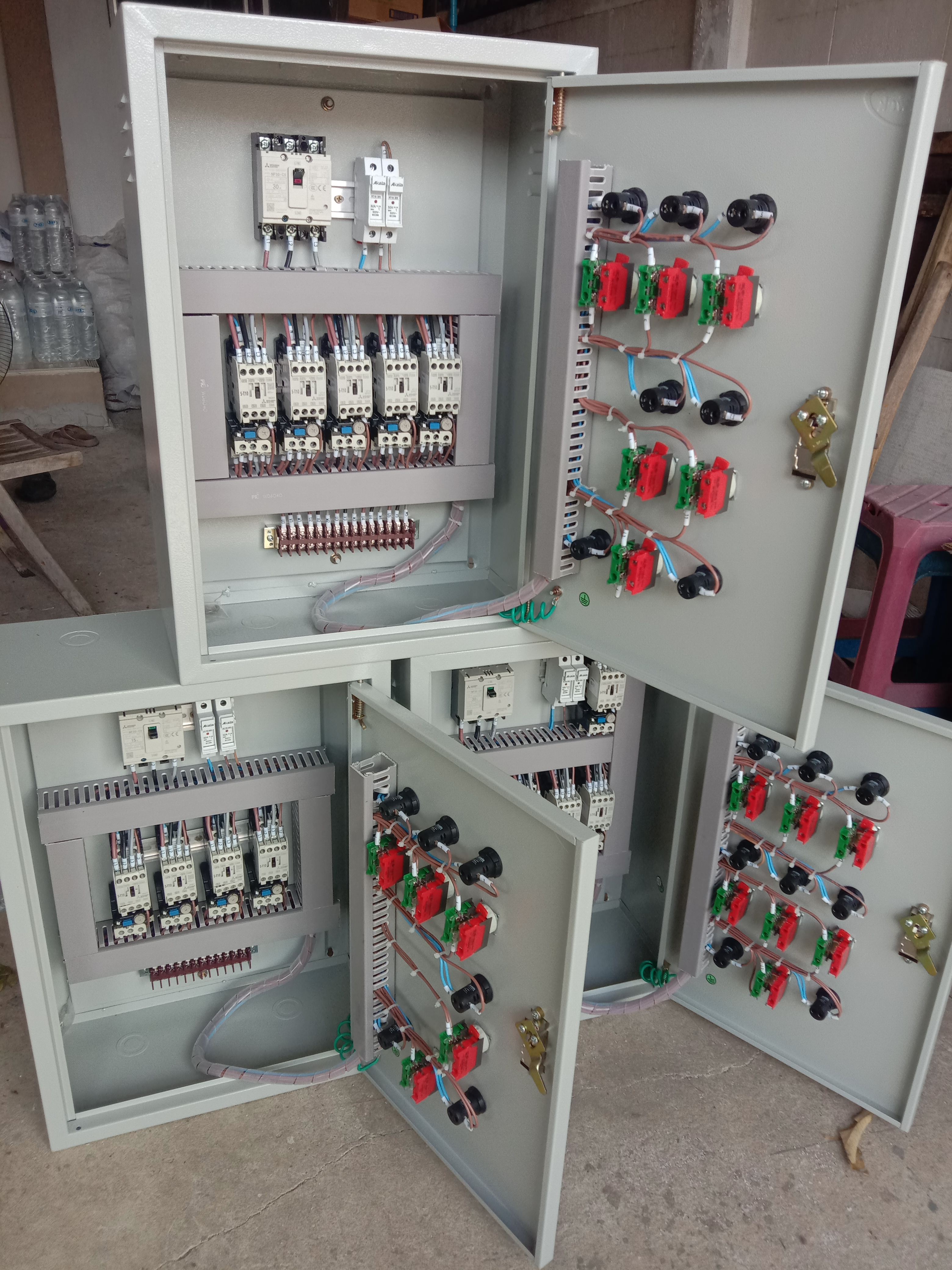 ผลงาน - ระบบตู้คอลโทรล