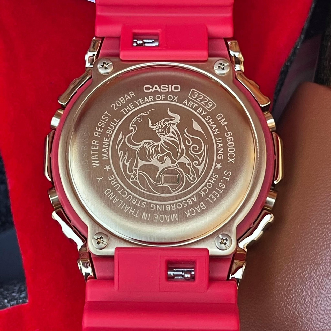 Metal Face GM-5600 Chinese New Year Limitedปี2021 ปีวัวทอง (ไม่มีในไทย)