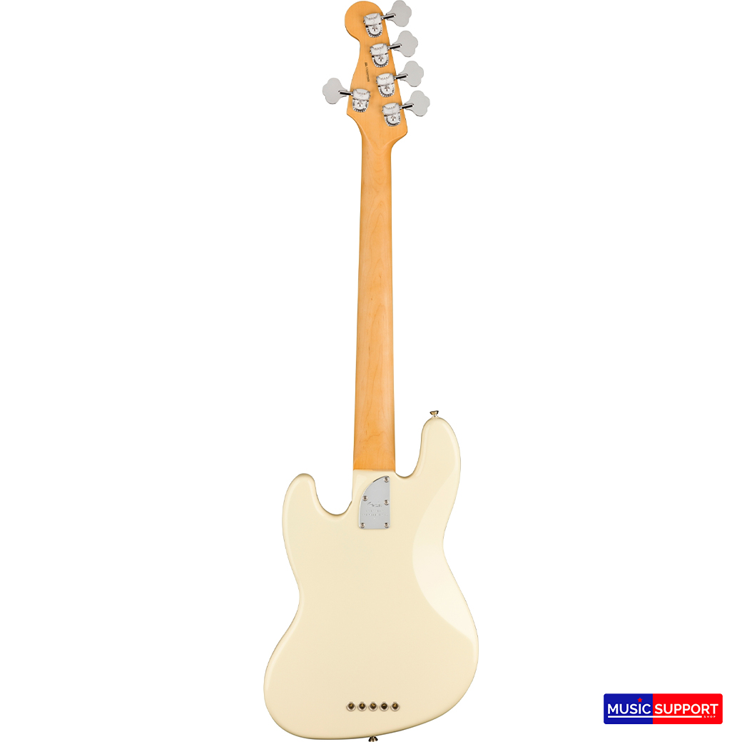 เบสไฟฟ้า Fender American Professional II Jazz Bass® V RW Olympic White