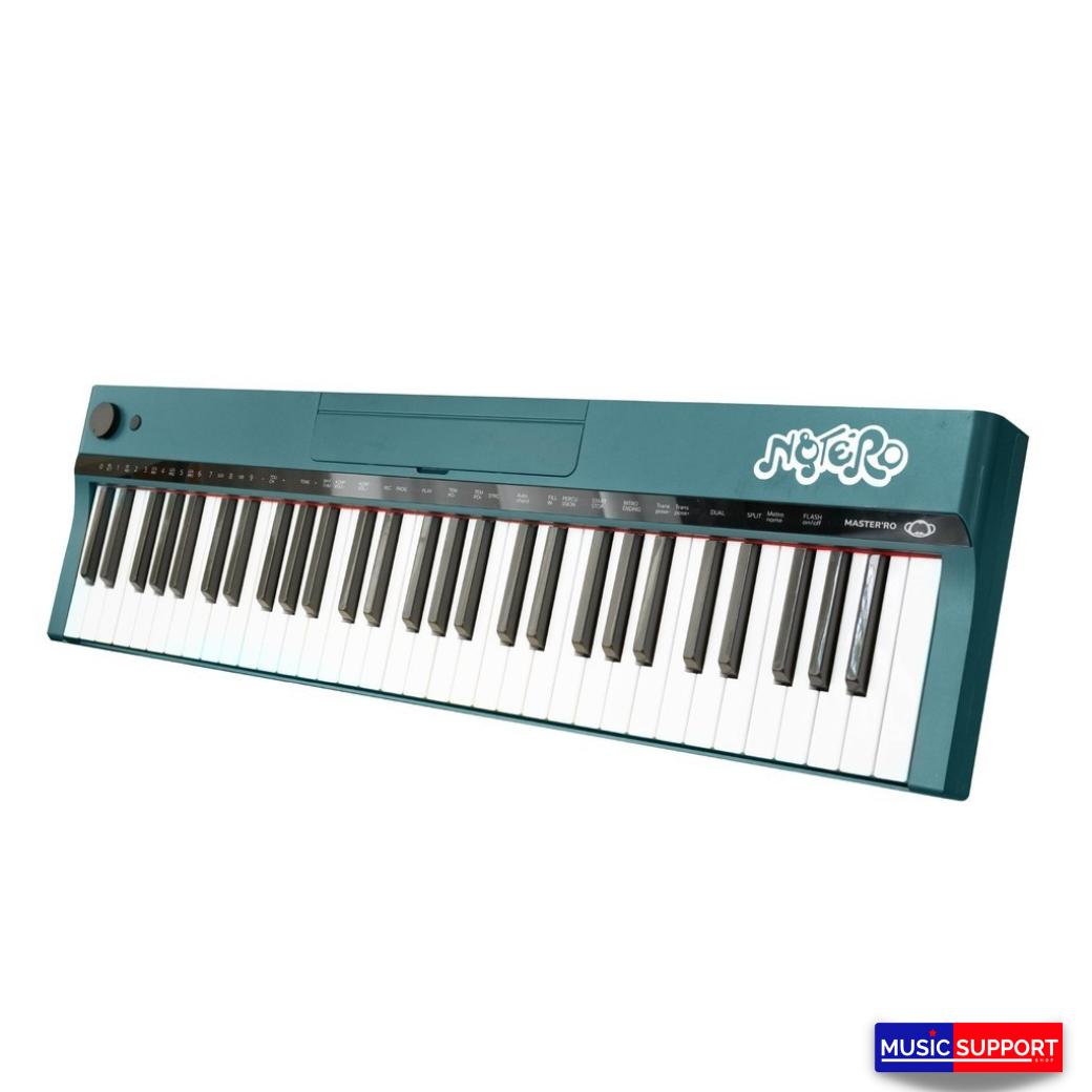 Notero Piano Master'Ro 61 keys ฟรี! App สอนภาษาดนตรี และ ขาตั้งและเก้าอี้