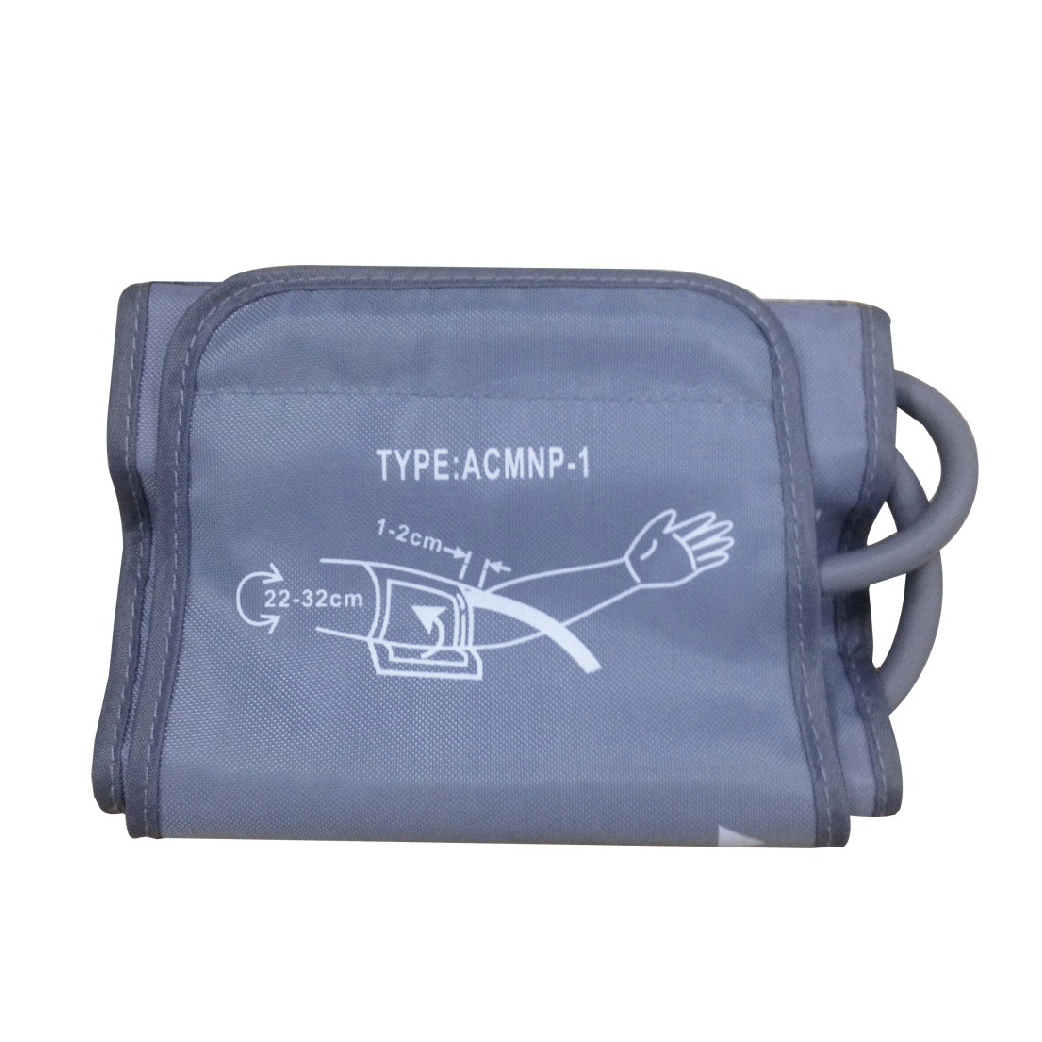 Extra-Medium Grey & Soft Cuff ผ้าพันแขน สำหรับเครื่องวัดความดันโลหิตอัตโนมัติที่ต้นแขน