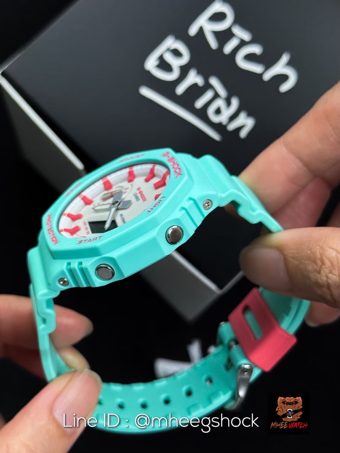 G-Shock Limited Rich Brian Collaboration GA-2100RB-3A Green Mint