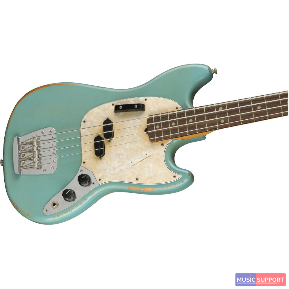 เบสไฟฟ้า Fender JMJ Road Worn Mustang Bass Mexico