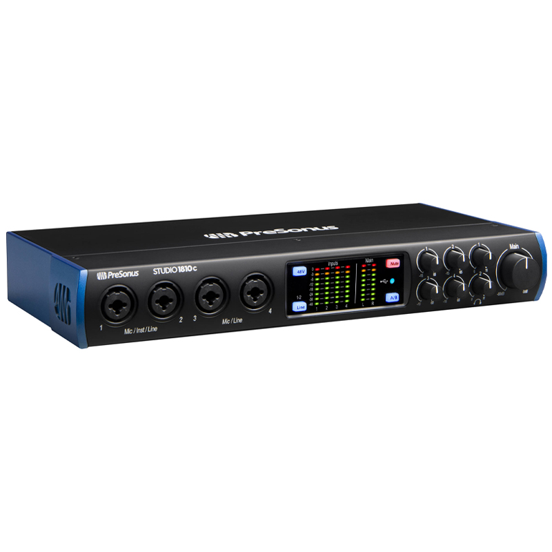 PreSonus Studio 1810c 18x8 USB Type-C Audio/MIDI Interface
