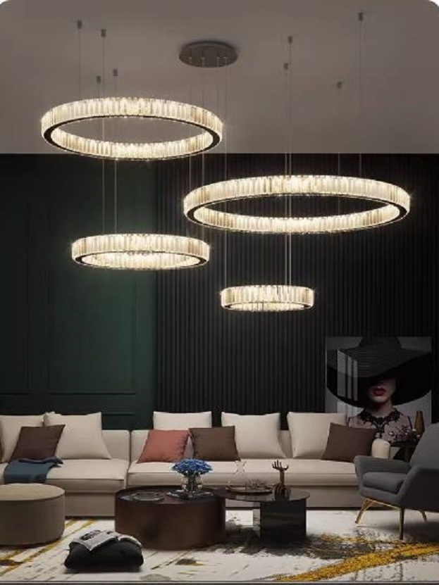 CT206A236 SOTMIA chandelier duplex floor โคมระย้า โคมโถงบรรได แชนเดอเรีย Lamp ไฟยาว