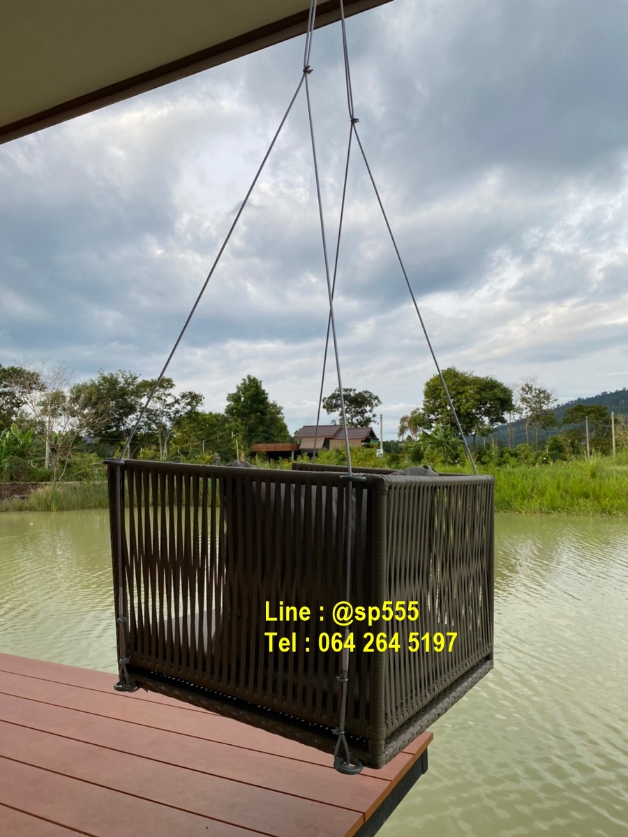 งานชิงช้าหวายเทียม sw005 (คุณจันทนา)