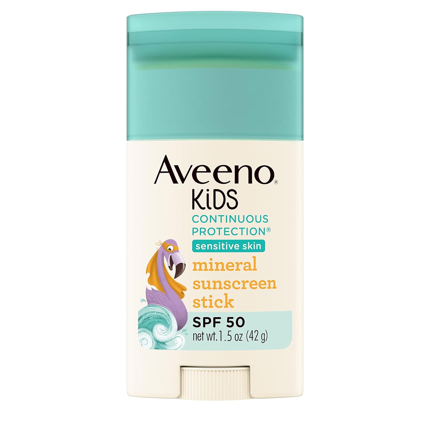 Aveeno Kids Continuous Protection Sunscreen Stick for Sensitive Skin SPF 50 กันแดดแบบแท่งสำหรับผิวแพ้ง่าย