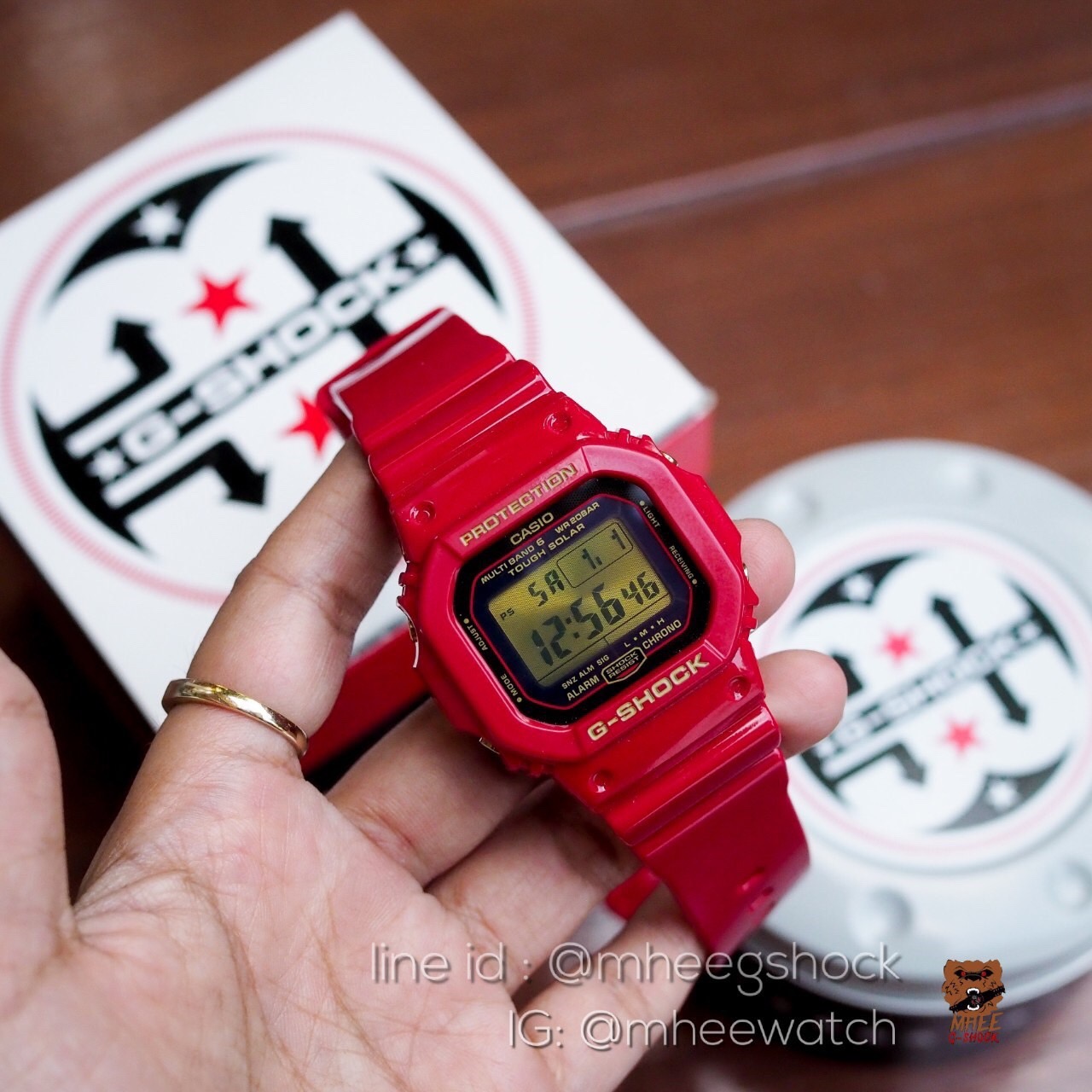 G-Shock Limited ยักษ์เล็ก GW-M5630A-4JR Rising Red 30th Anniversary รุ่นฉลองครบ30ปี หายากมากสวยมากจริงๆ