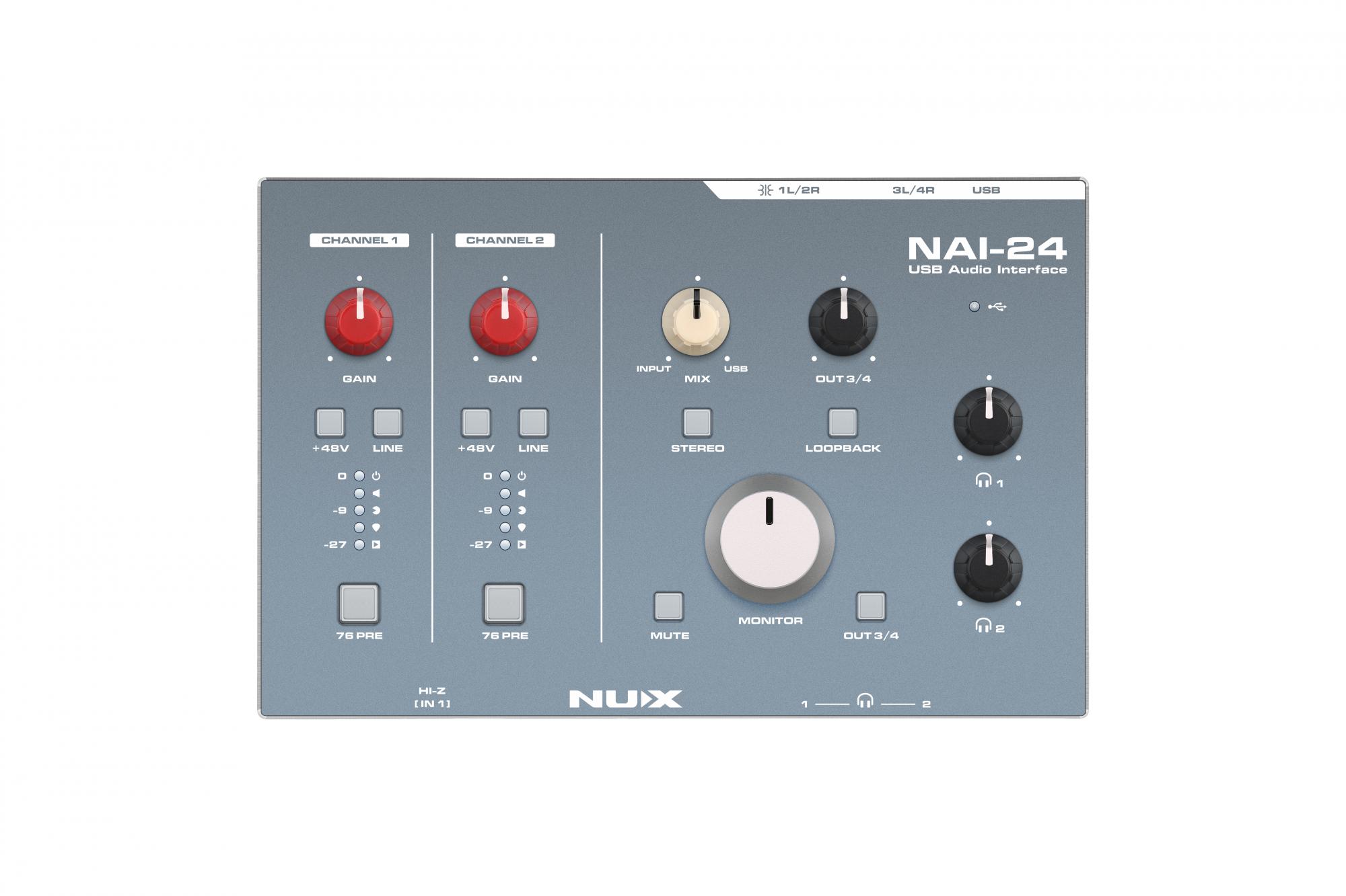 NUX NAI-24 Audio Interface