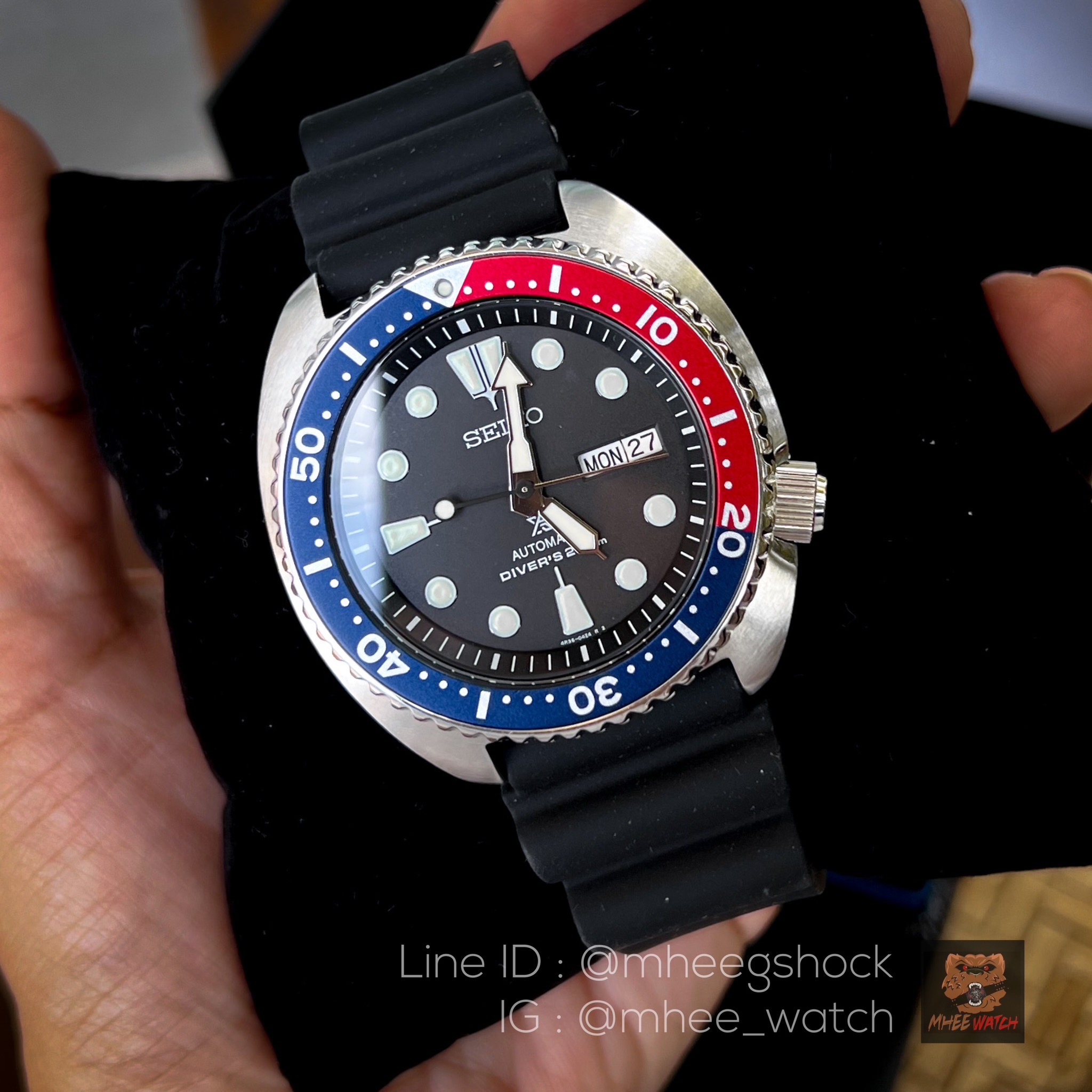 SEIKO PROSPEX DIVER เต่า TURTLE SRPE95K1